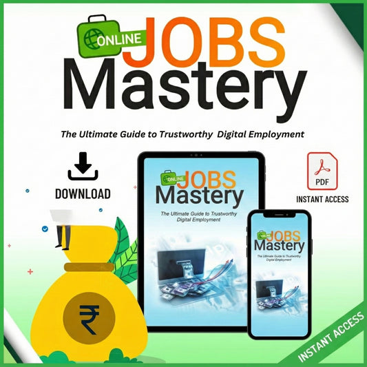 Online Job Mastery™ – Step-by-Step Guide to Build Real Online Income (Beginner Friendly eBook)